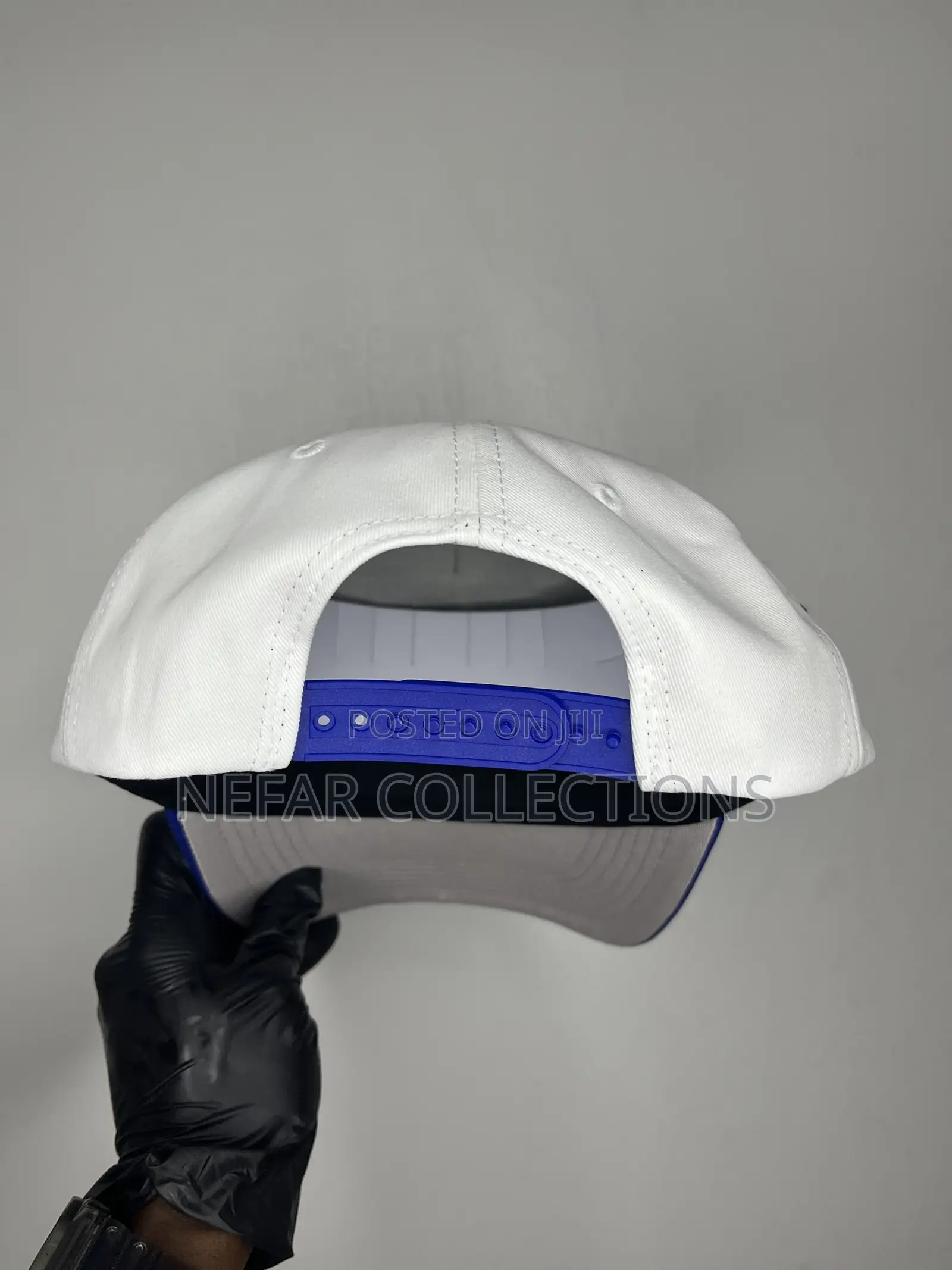 New Era Designer Face Cap - White Blue