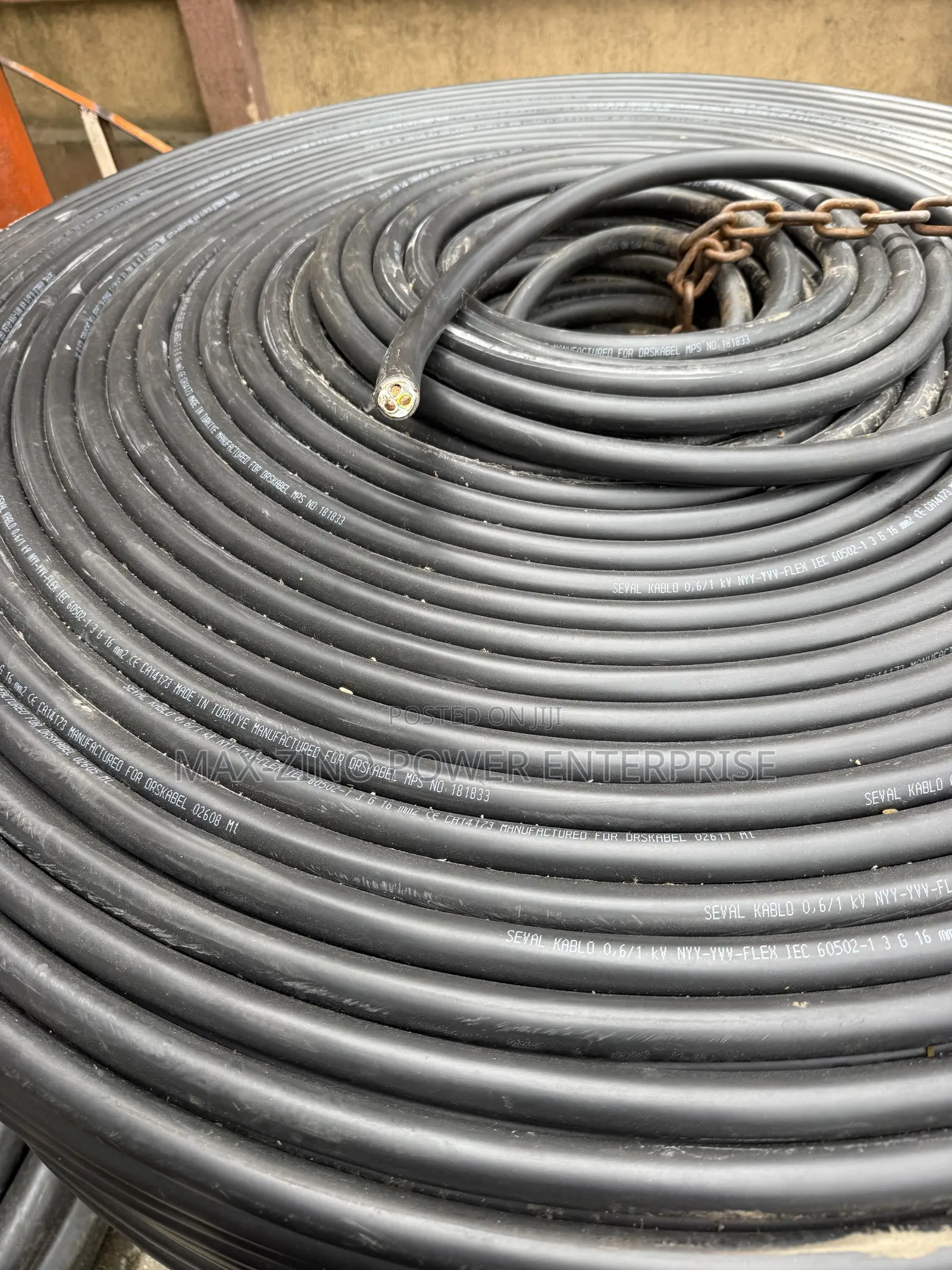 16mm X3 Core Flexible Turkey Cable