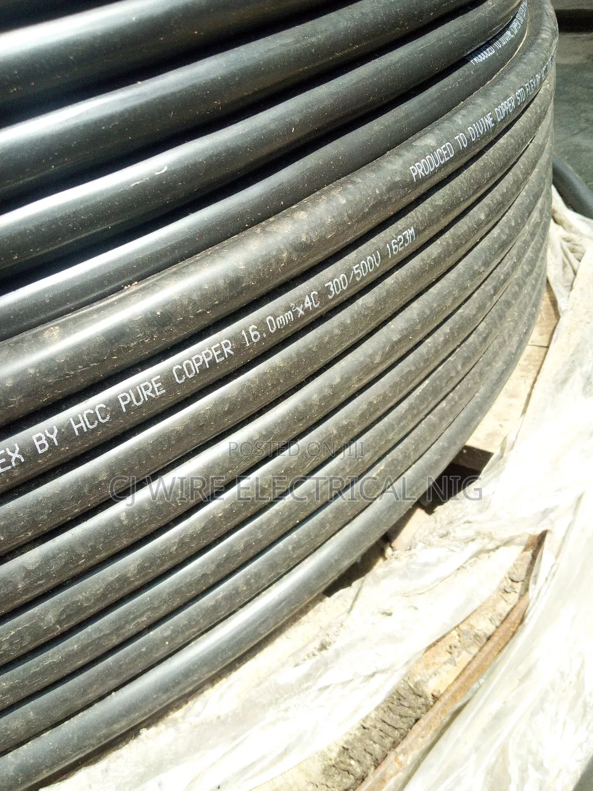 16mm 4core Flexible Wire