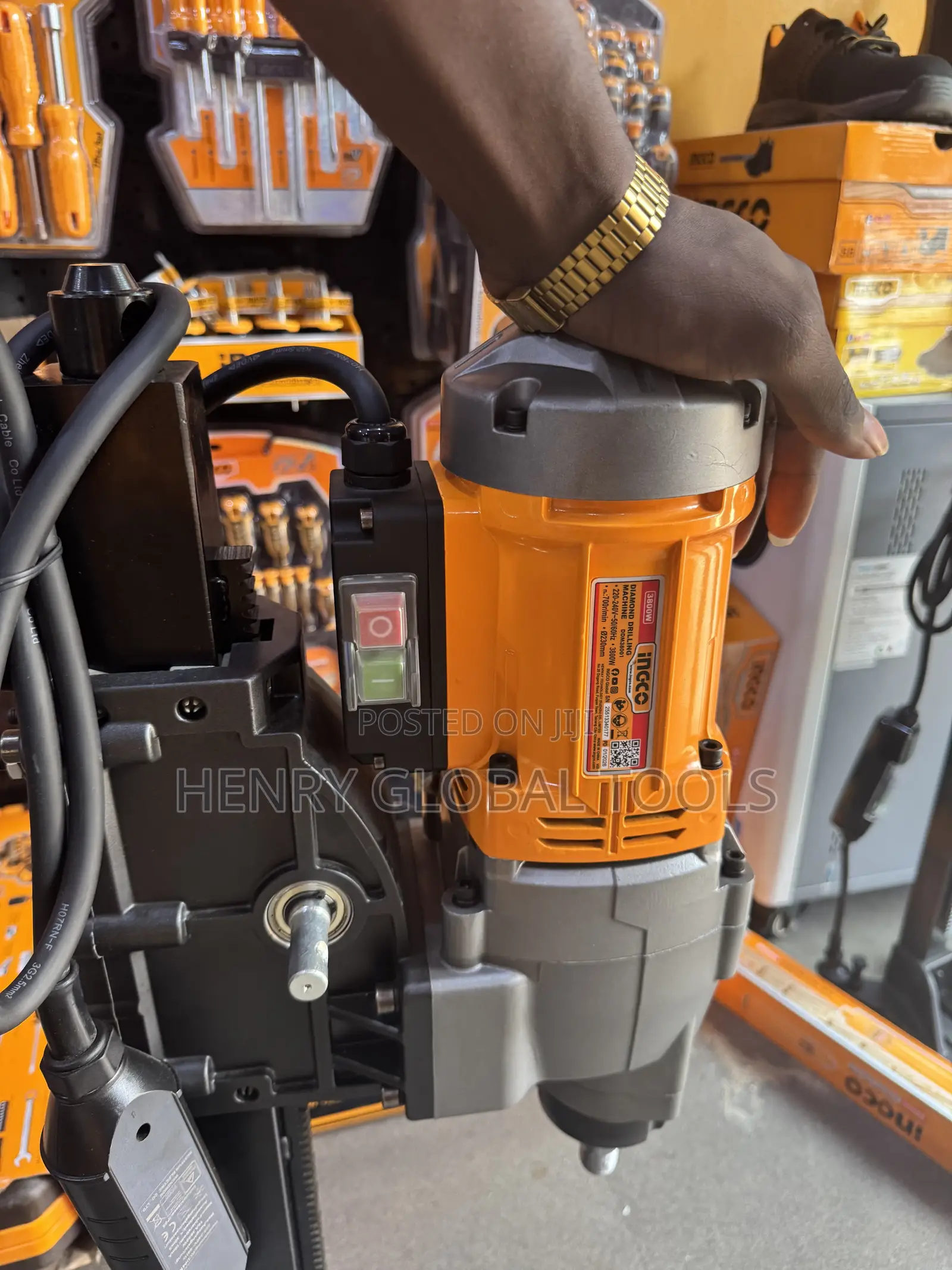 3800w Ingco Industrial Electric Coreded Drill Machine