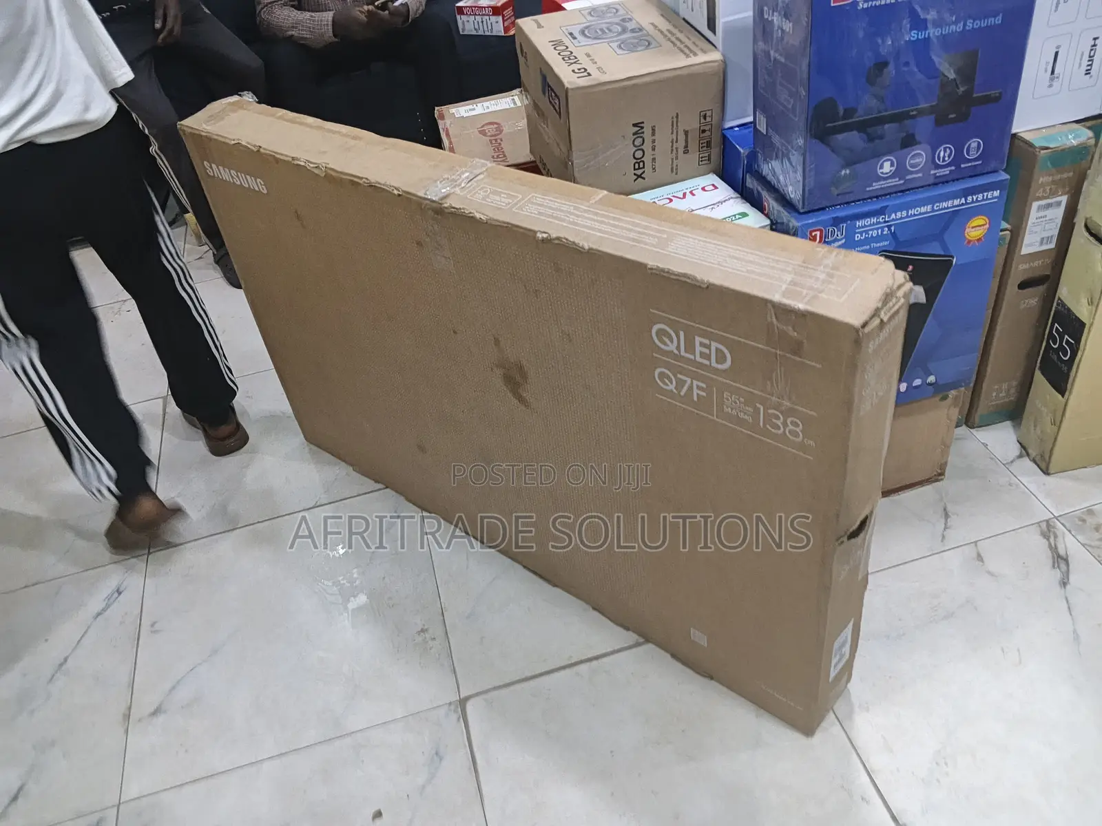 Samsung Qled 55" Ultra Hd TV Q7f