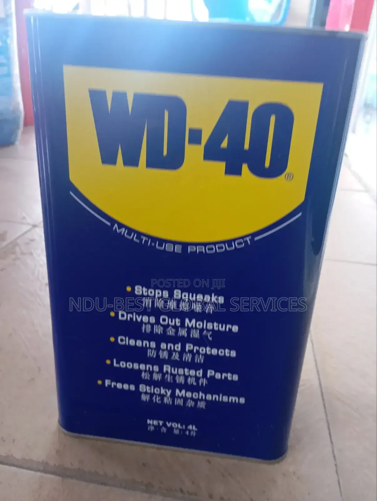 WD-40 Multi-Use Product - 4L Bulk Can