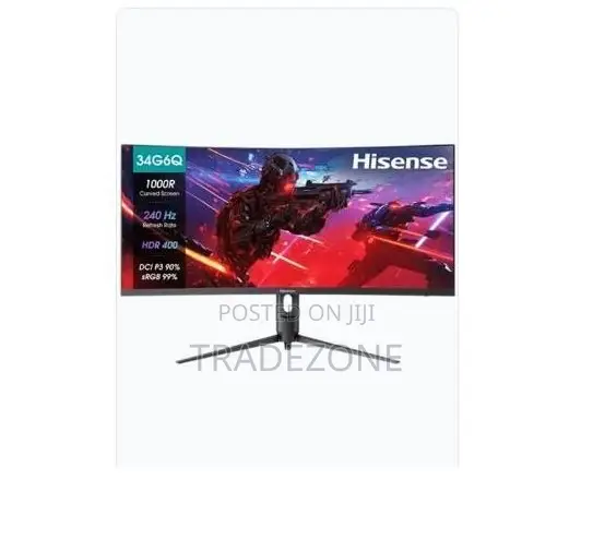 Hisense 34 Inches 240Hz Curved Monitor | MON34G6QPRO