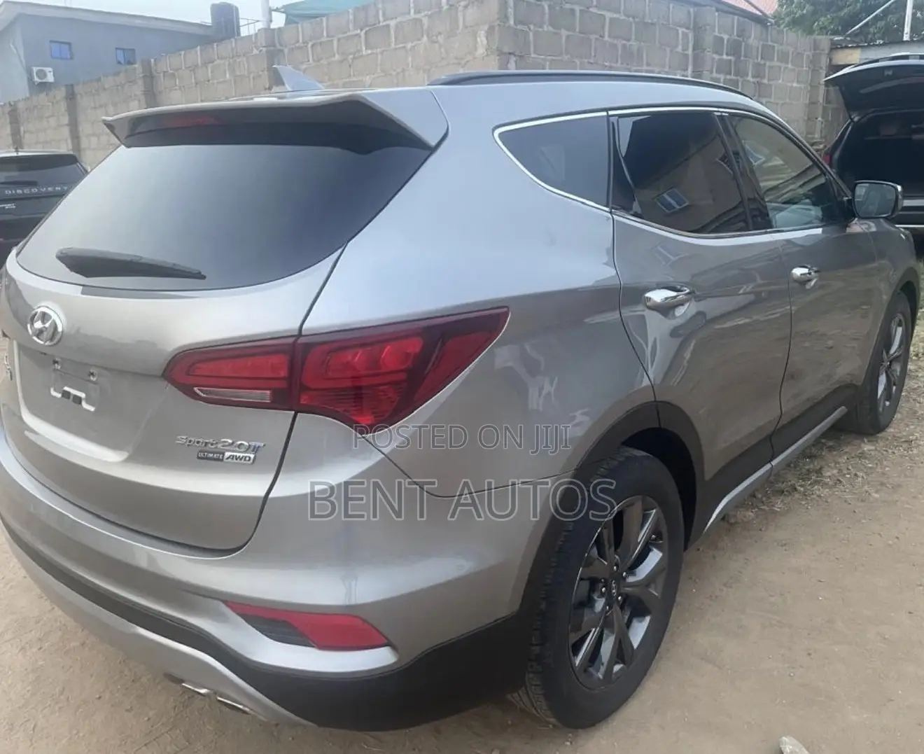 Hyundai Santa Fe SE Ultimate AWD 2017 Silver