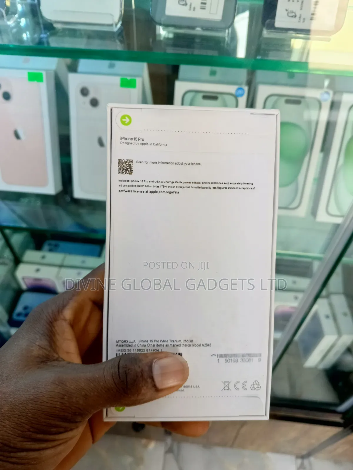 New Apple iPhone 15 Pro 256 GB White