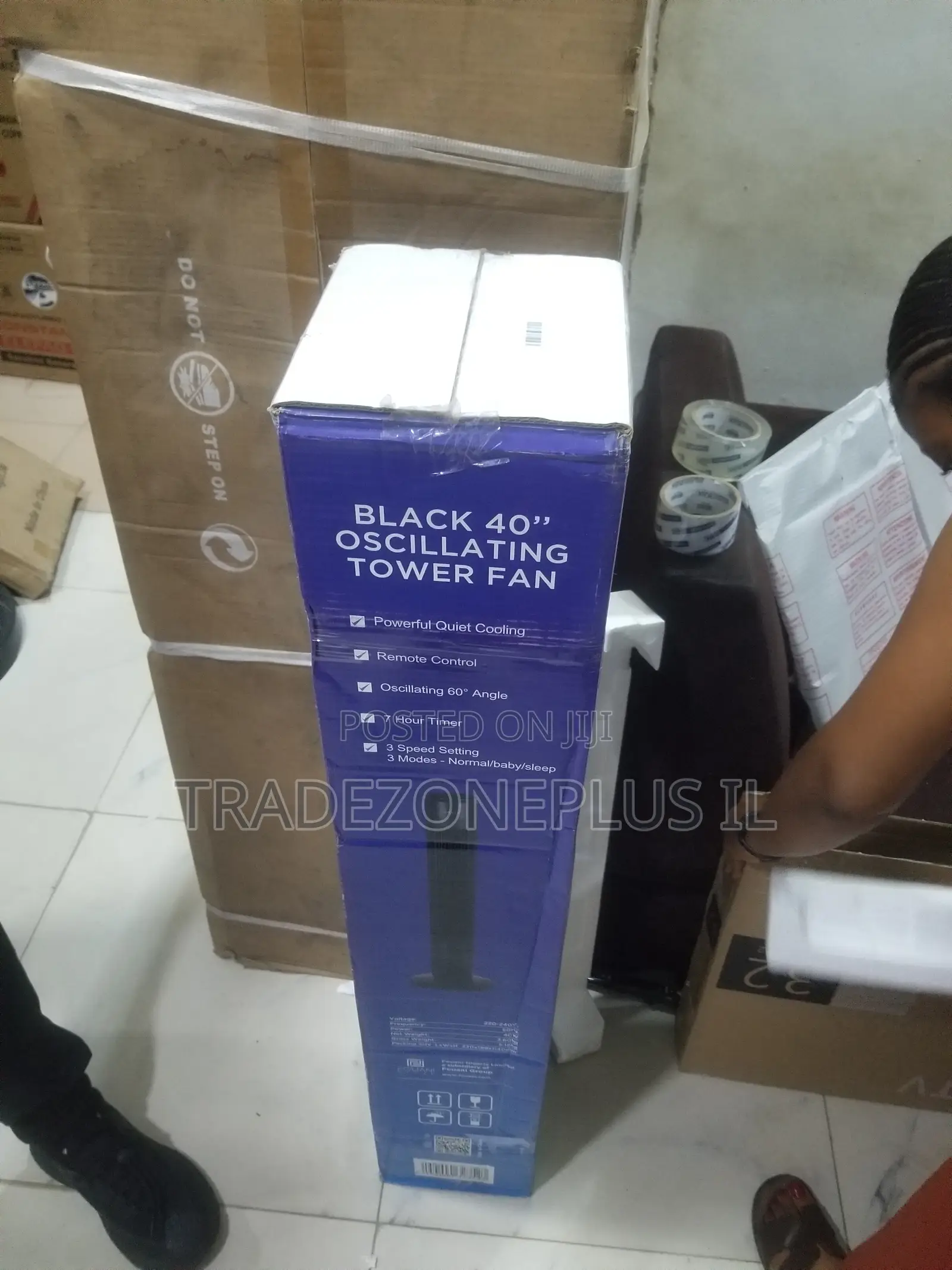 Stylish MAXI Tower Breeze Fan