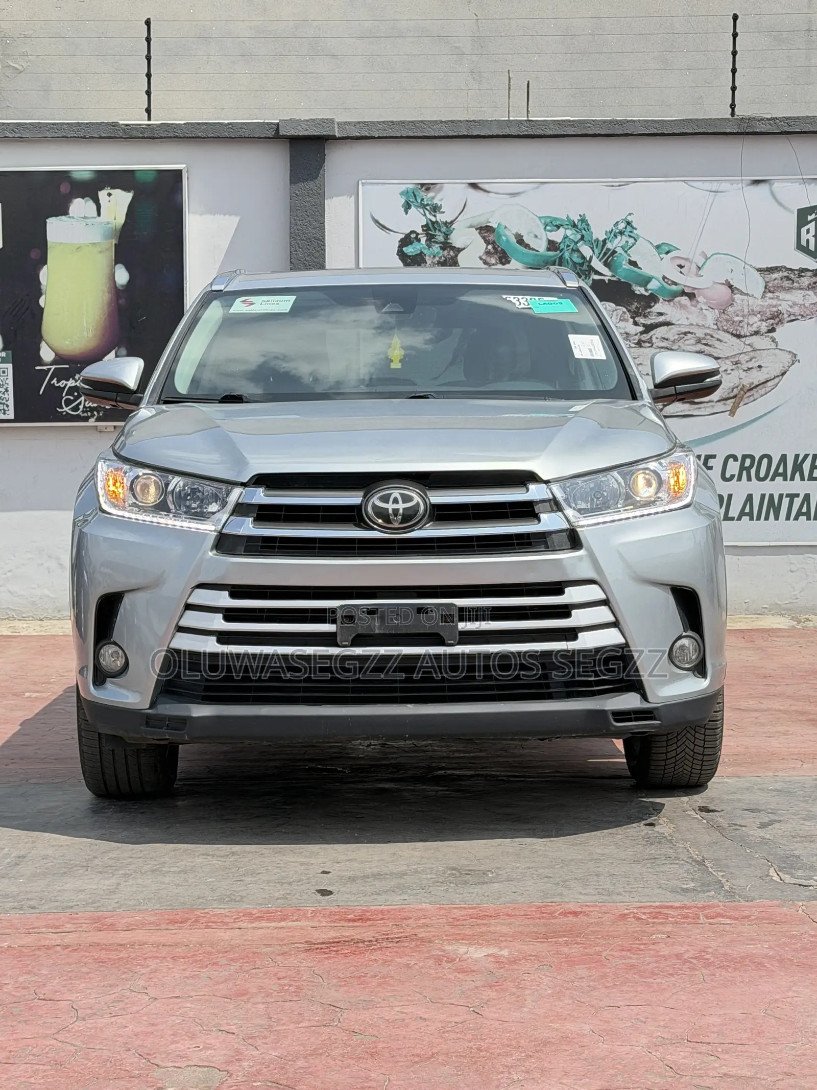 Toyota Highlander Limited 4x2 V6 (3.5L 6cyl 8A) 2018 Silver