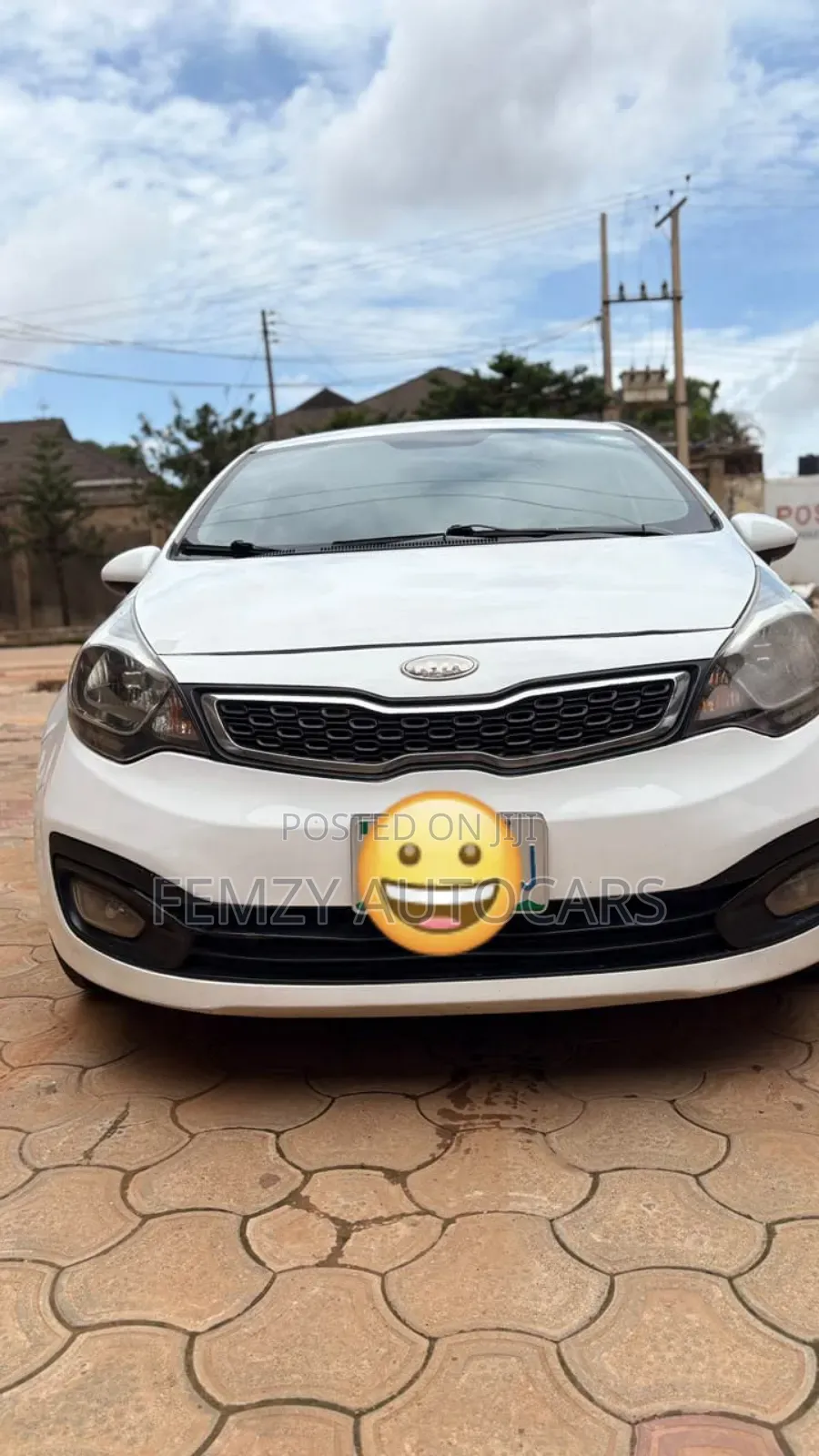 Kia Rio 2014 White