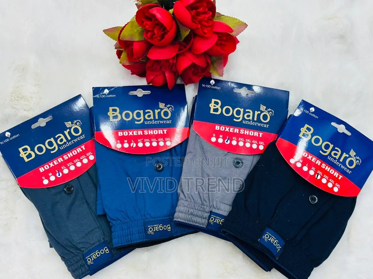 100% Cotton Boxer Short Upto 5xl