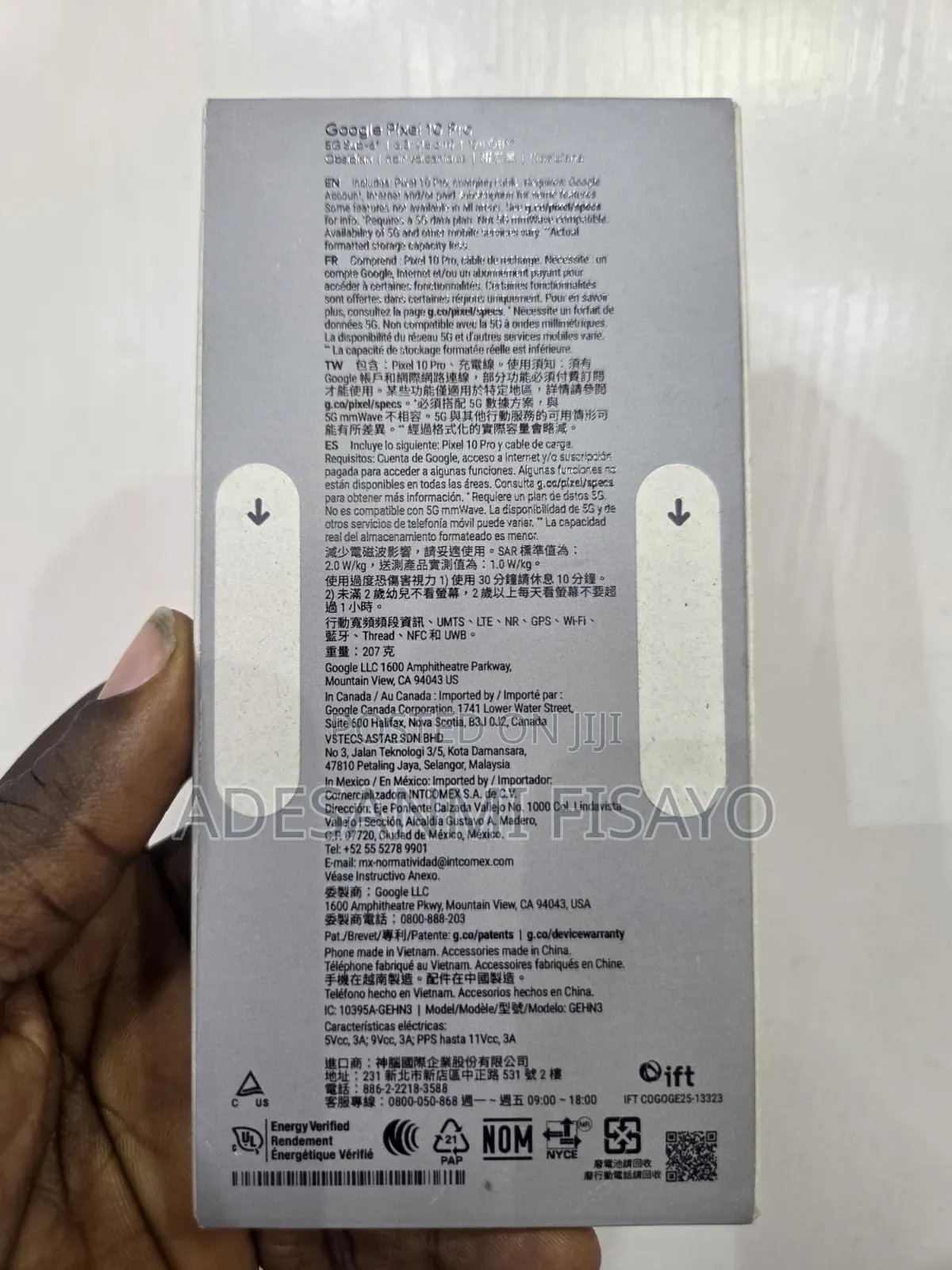 New Google Pixel 10 Pro 128 GB Black