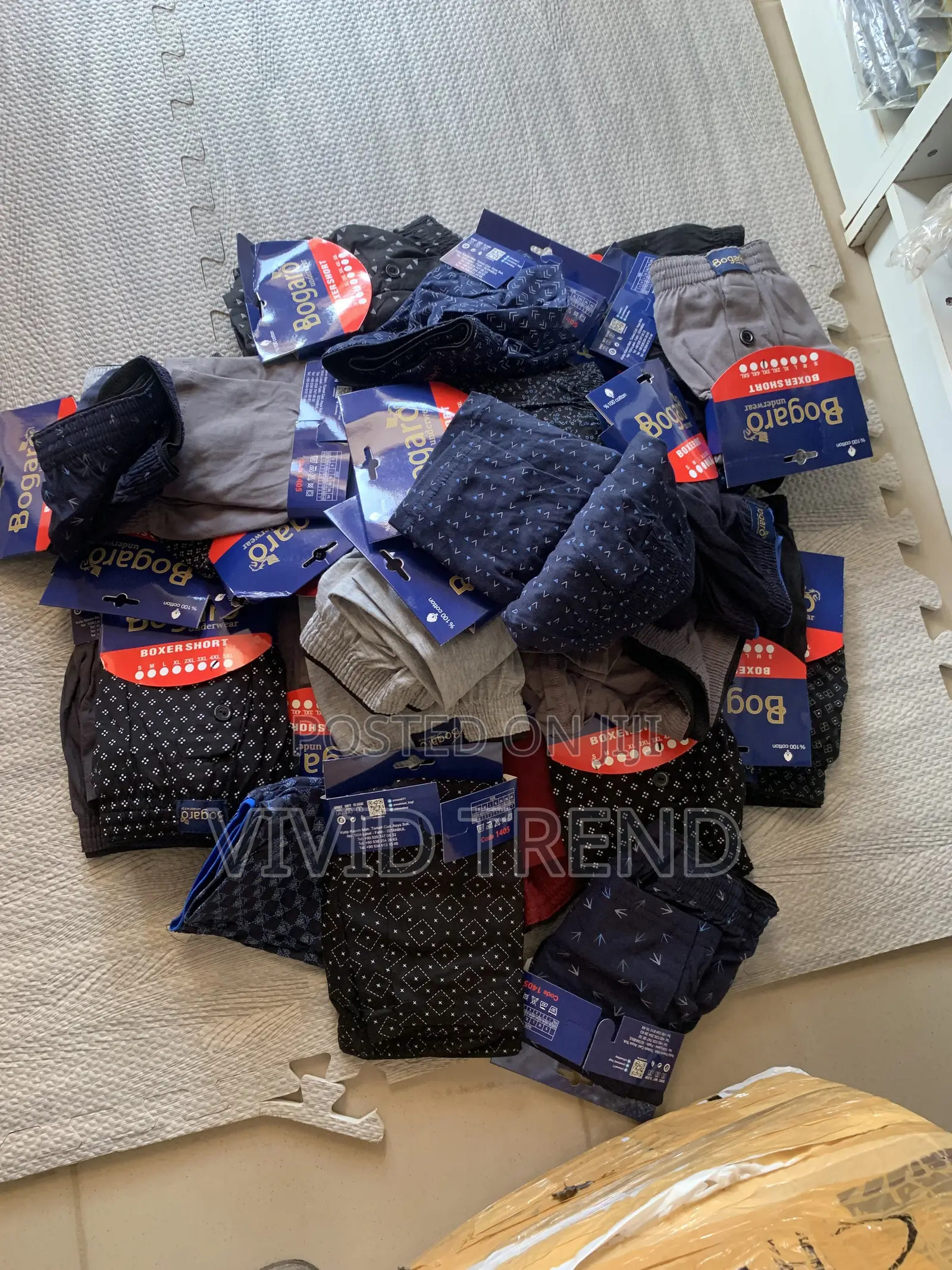 100% Cotton Boxer Short Upto 5xl