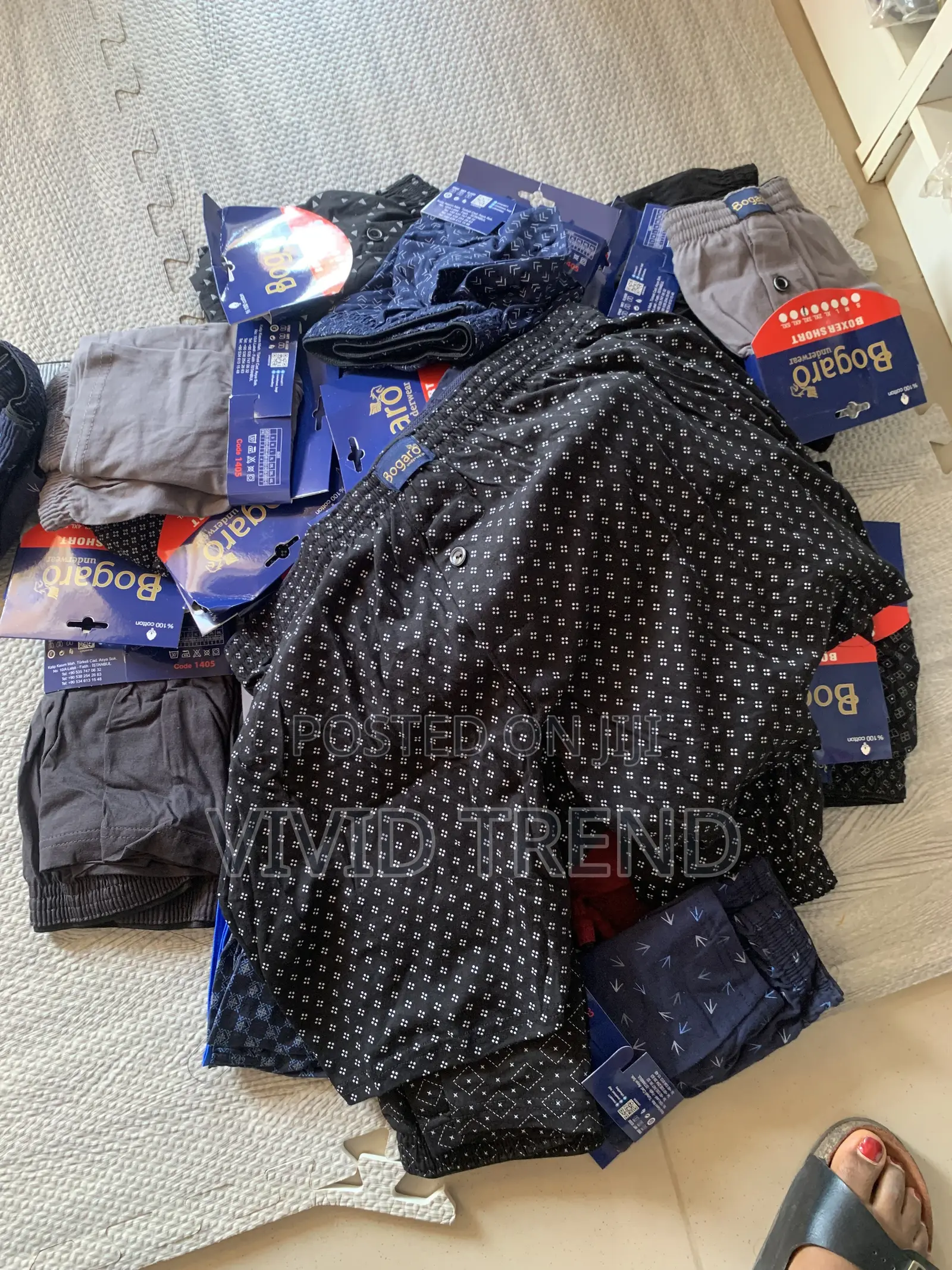100% Cotton Boxer Short Upto 5xl