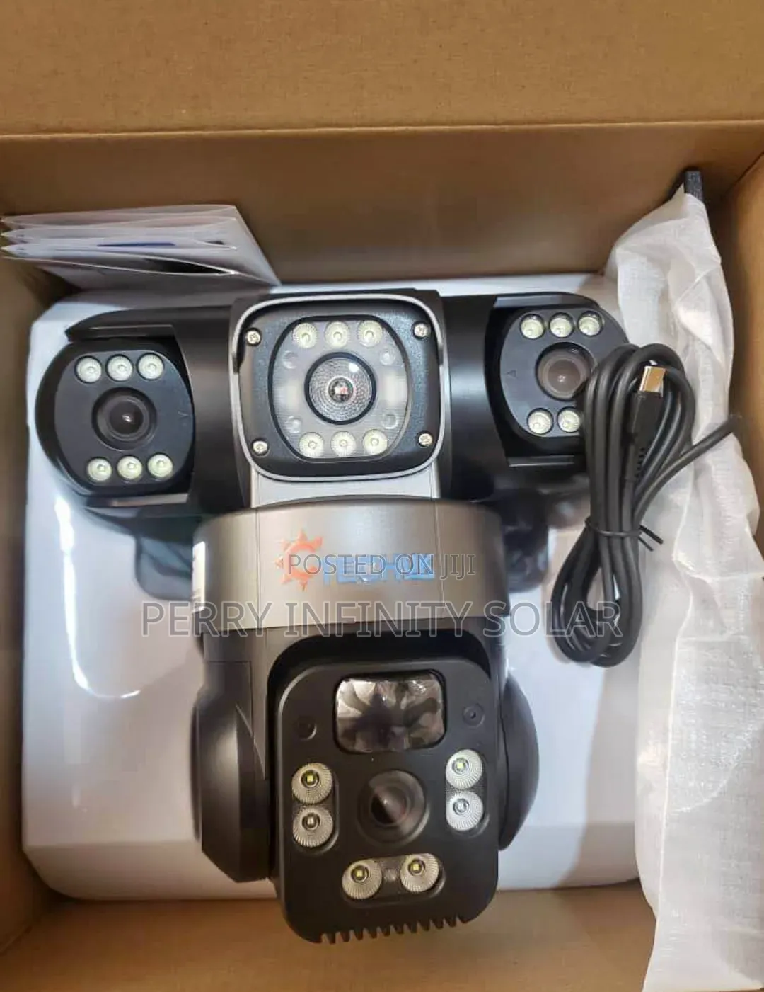 Intelligent Solar PTZ CCTV Camera | 360° | Night Vision | 4g/WiFi
