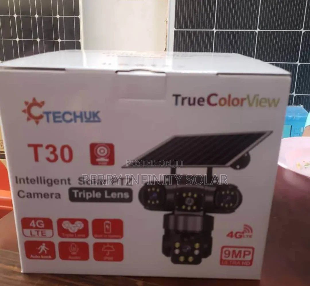Intelligent Solar PTZ CCTV Camera | 360° | Night Vision | 4g/WiFi