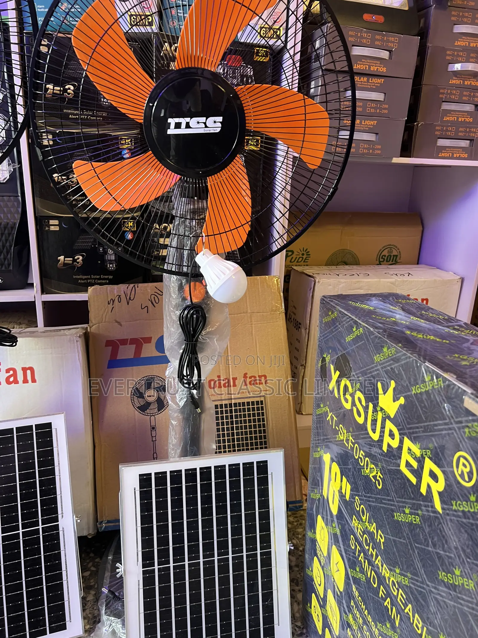 TTCC 16” Solar Fan