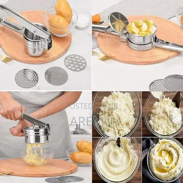 Stainless Steel Multi Purpose Potato and Fruit Press