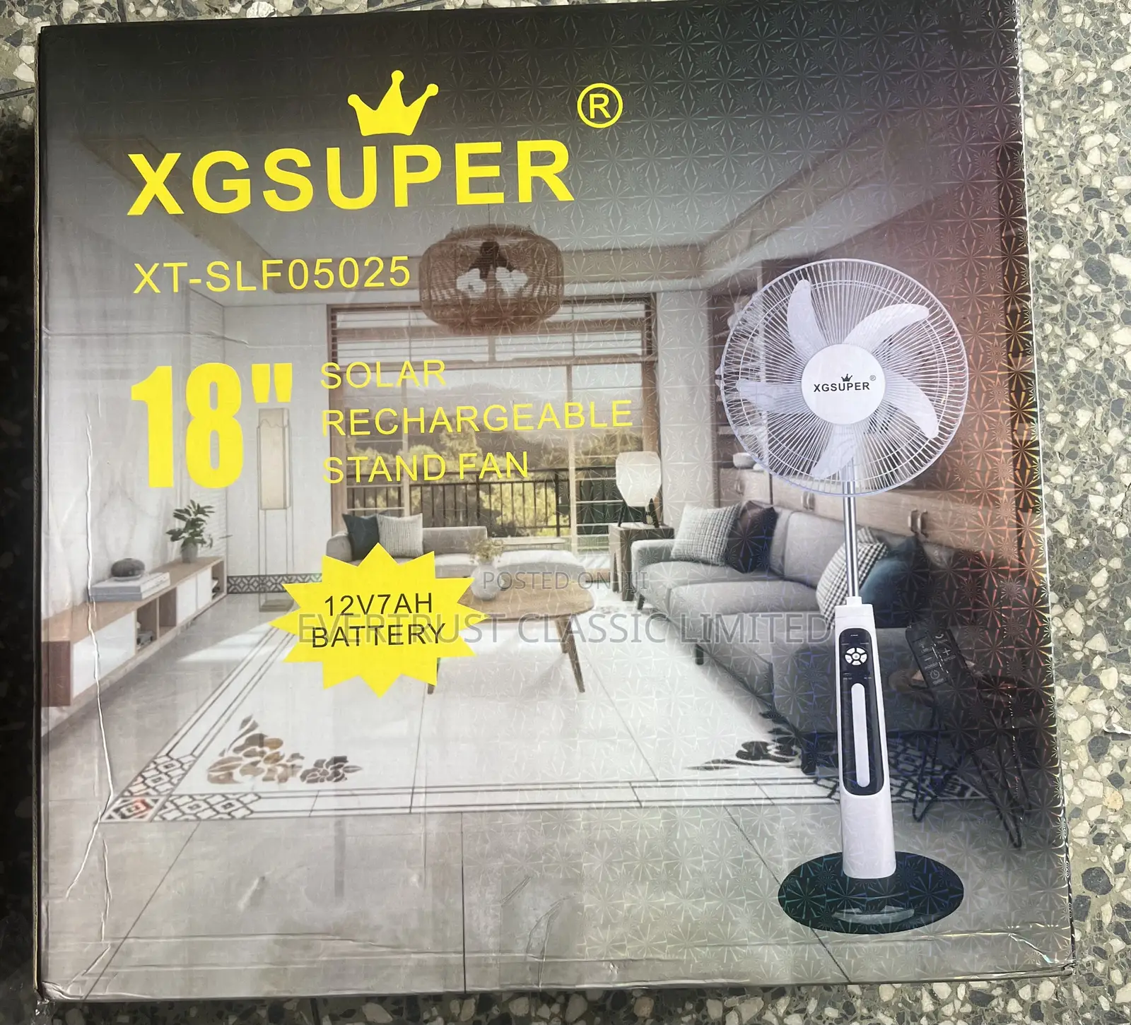 XG Super 18” Solar Fan