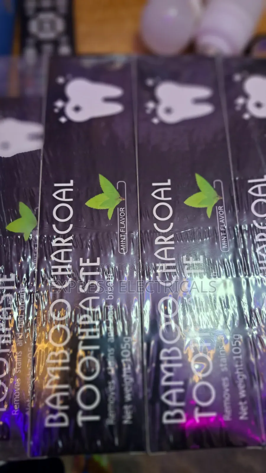 Brand New Bamboo Charcoal Toothpaste 105g | Whitening | Mint Flavor
