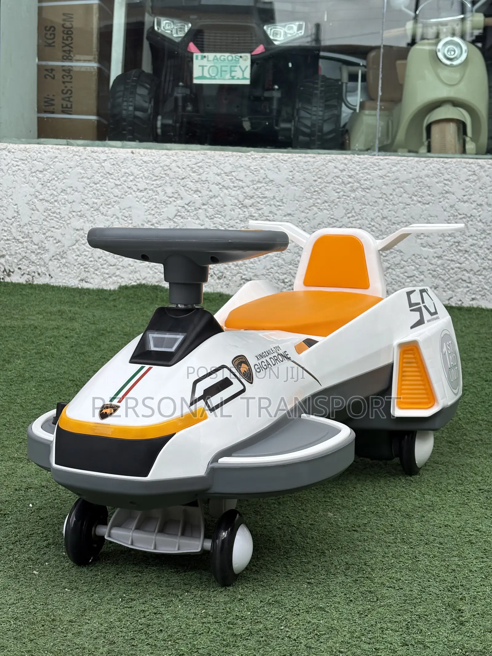 Electric Swing Car for Kids 1-4
