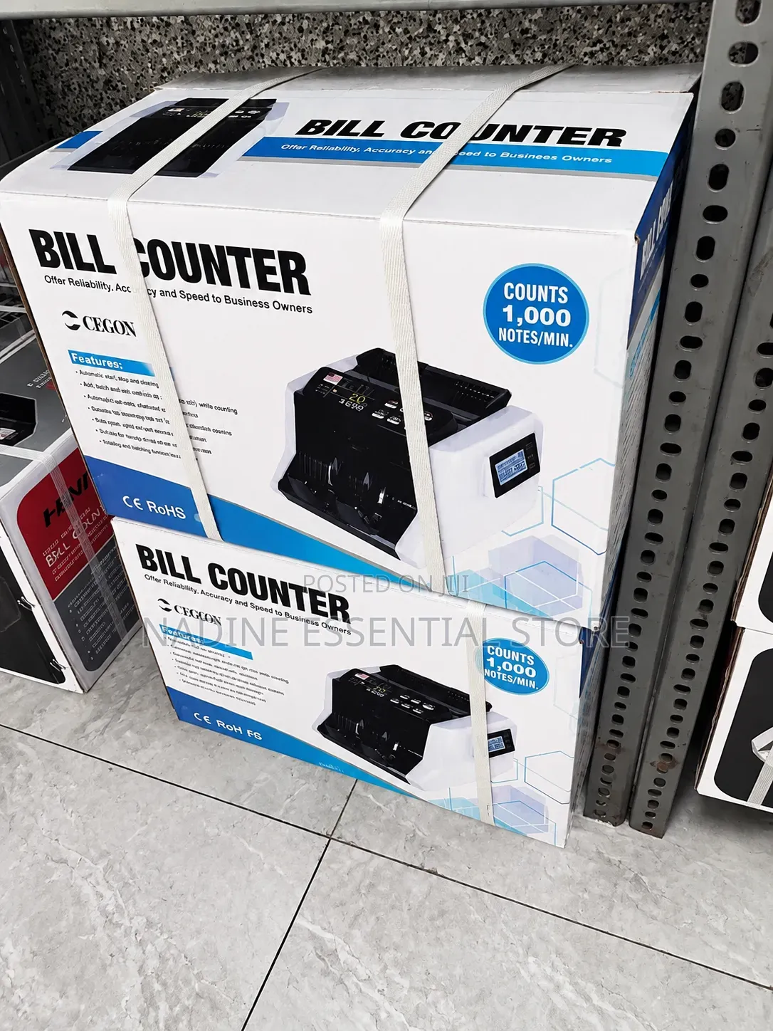 Cecon Bill Counter