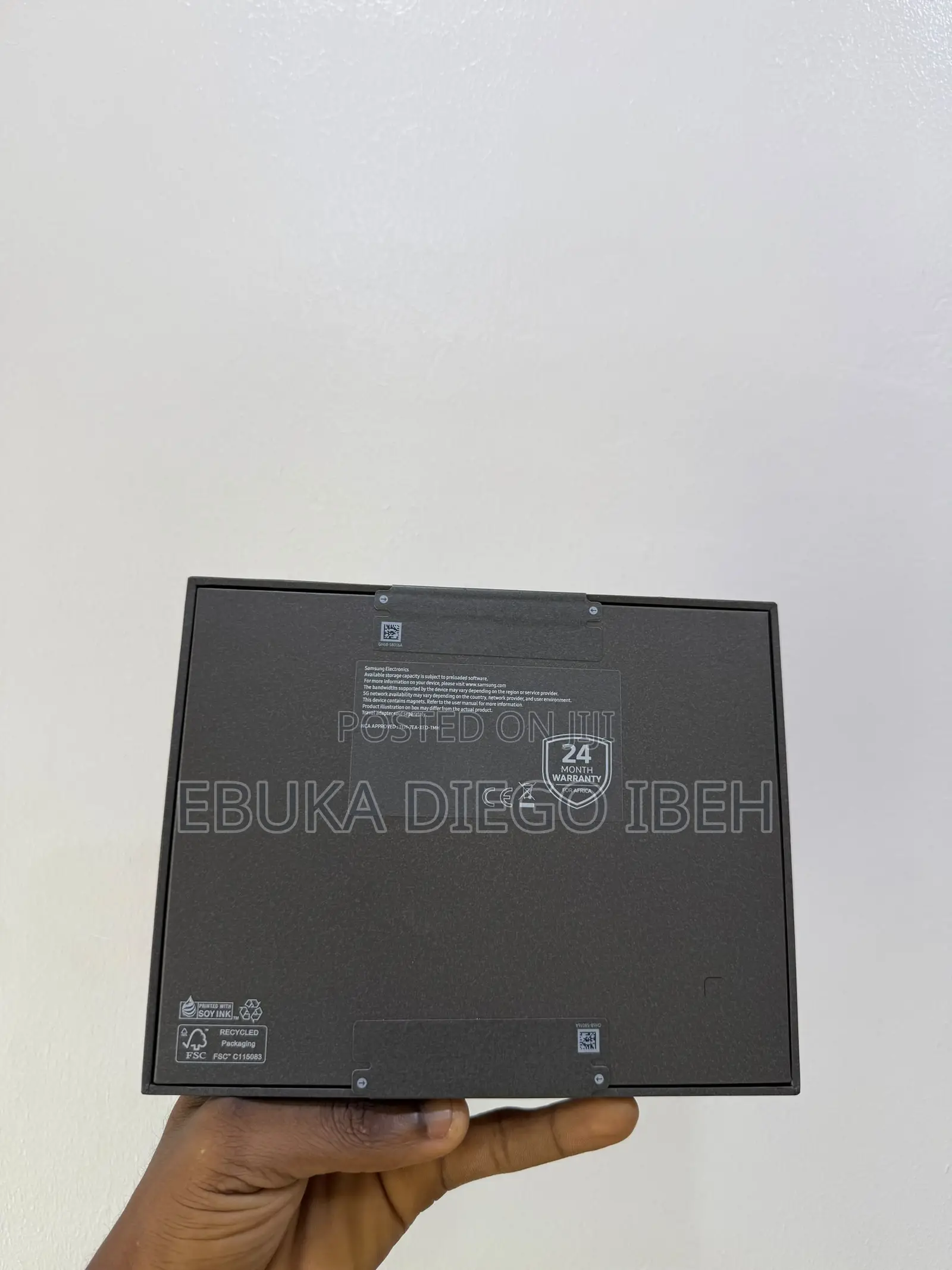 New Samsung Galaxy Fold 5G 512 GB Black