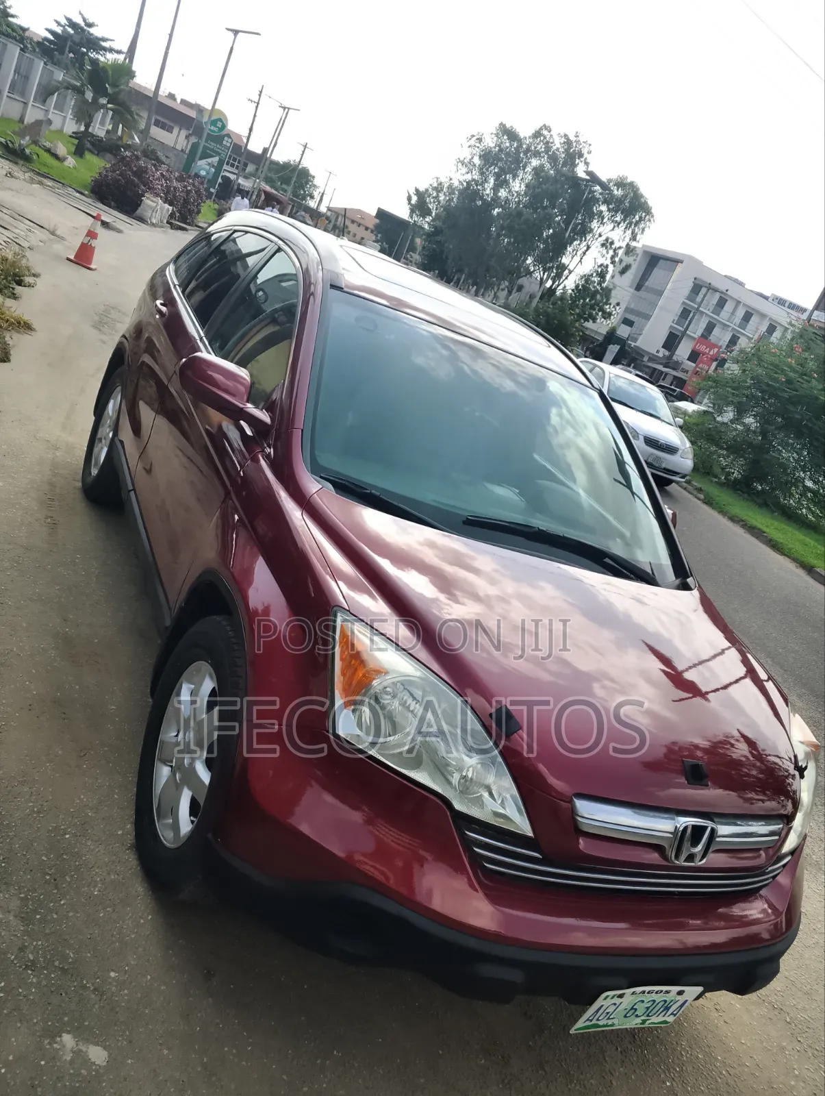 Honda CR-V EX 4WD Automatic 2007 Red