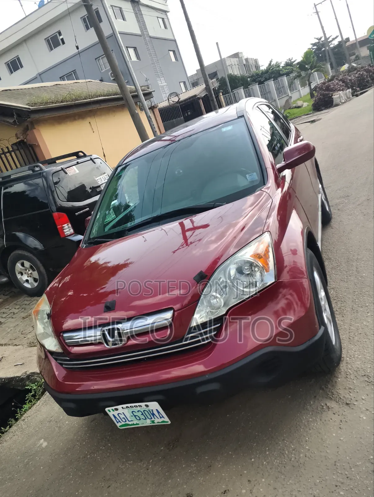 Honda CR-V EX 4WD Automatic 2007 Red