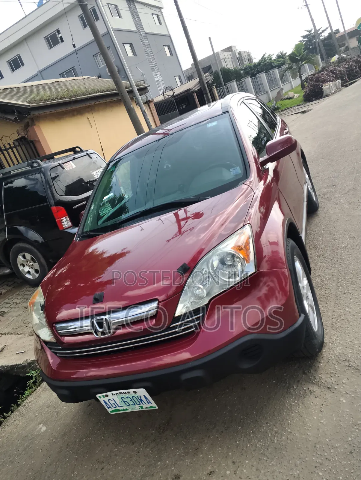 Honda CR-V EX 4WD Automatic 2007 Red