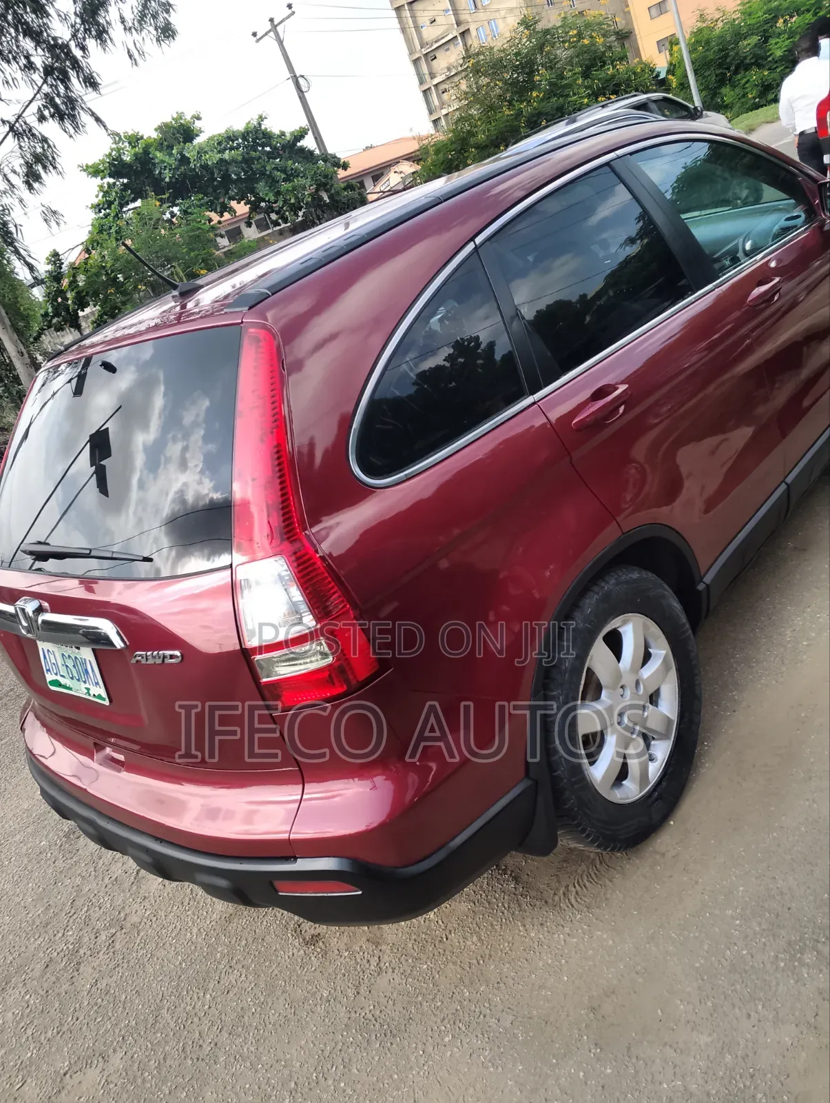 Honda CR-V EX 4WD Automatic 2007 Red