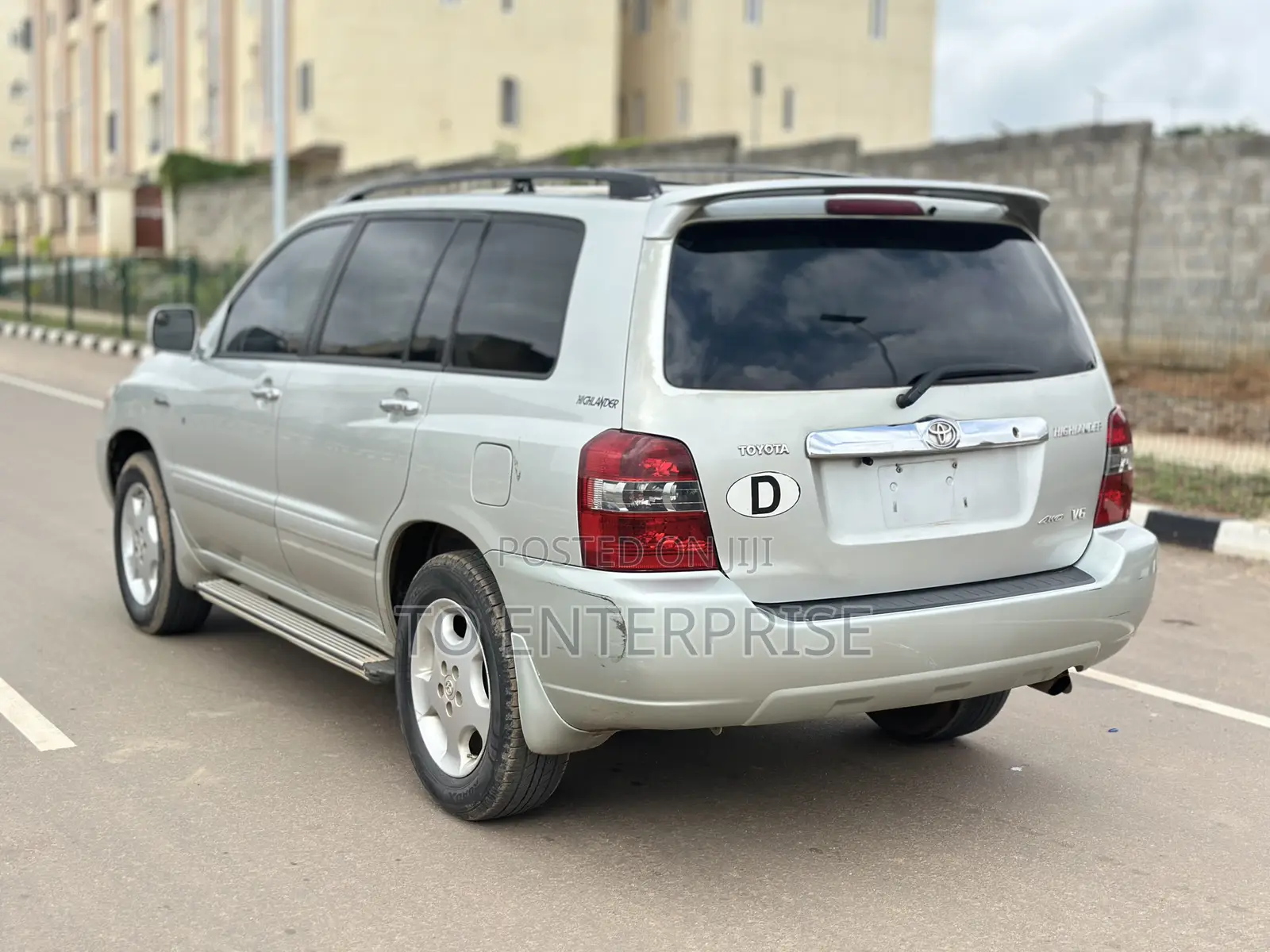 Toyota Highlander 2004 Gray