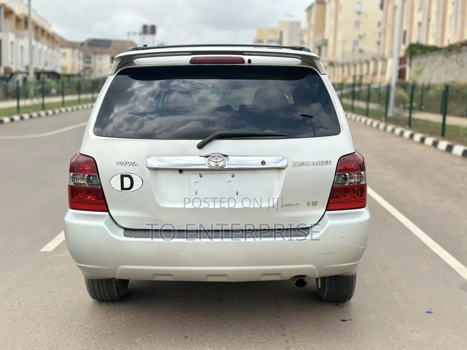 Toyota Highlander 2004 Gray