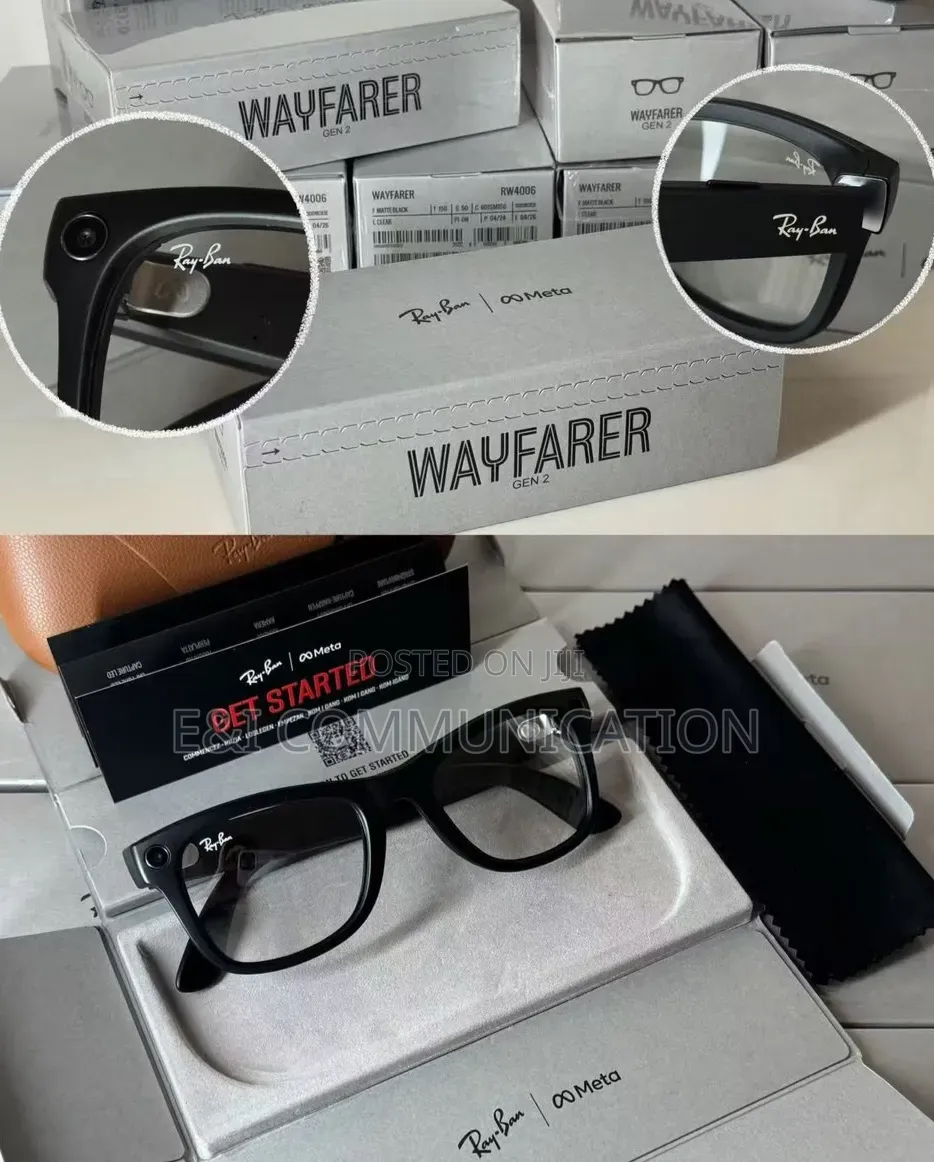Rayban Meta Ai Glasses, Gen 2, 32gb, .