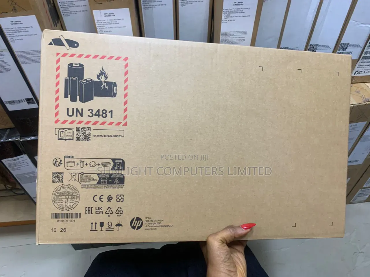 New Laptop HP 15-fd0290ns 8GB Intel Core i7 SSD 512GB