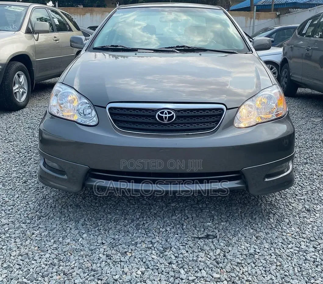 Toyota Corolla S 2006 Gray