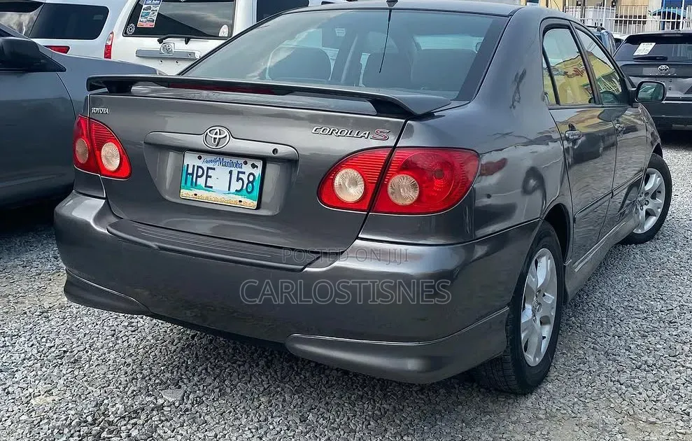 Toyota Corolla S 2006 Gray