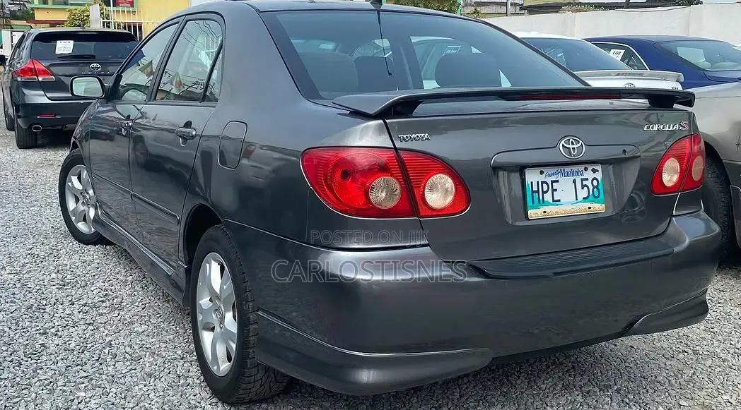 Toyota Corolla S 2006 Gray
