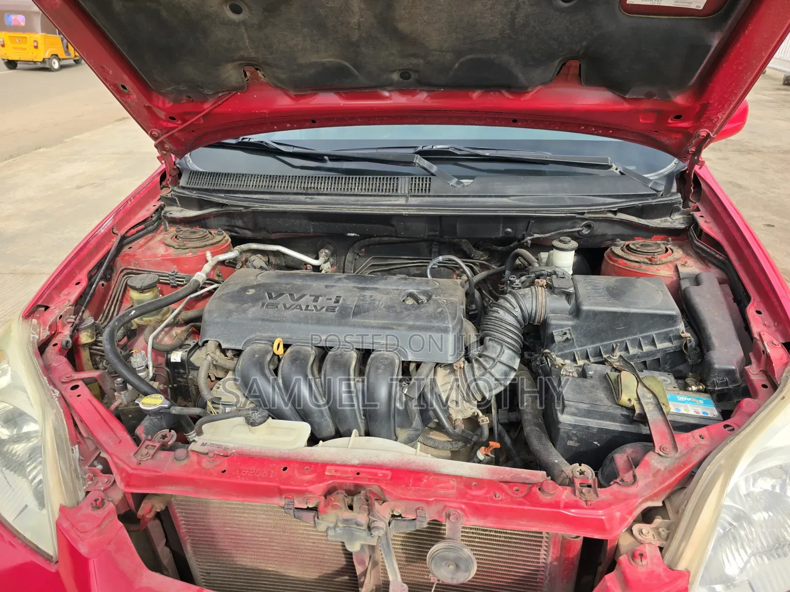 Toyota Matrix 2007 Red