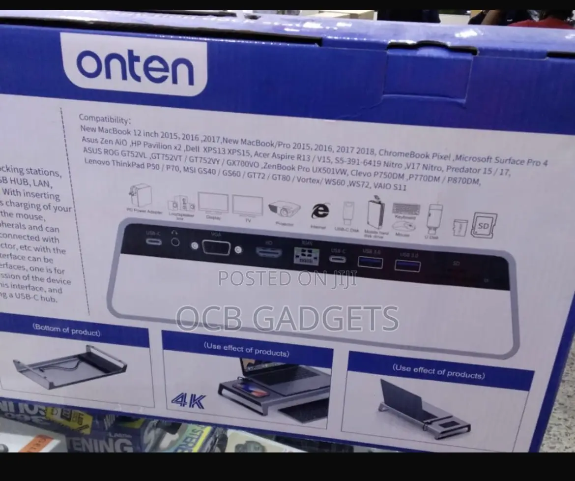 Onten Type C Multi-Function Docking Station
