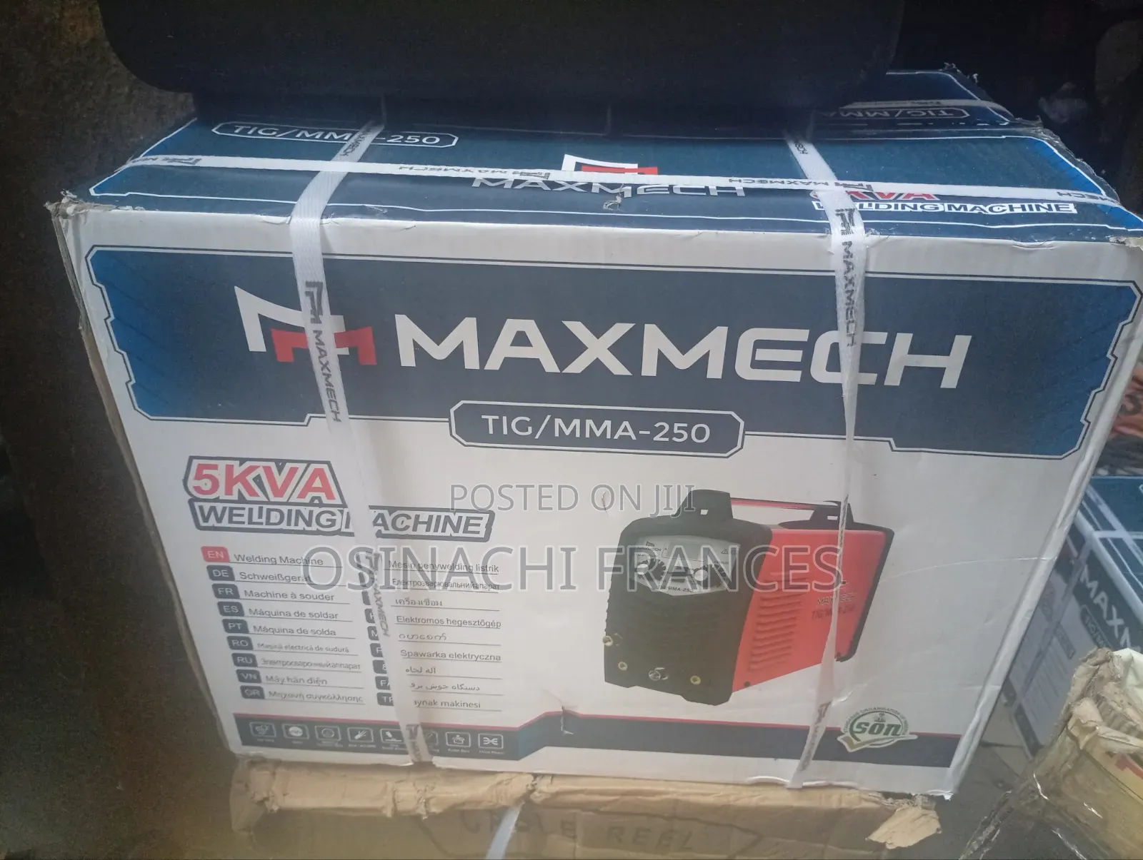 TIG Argon Weld Maxmech 250A