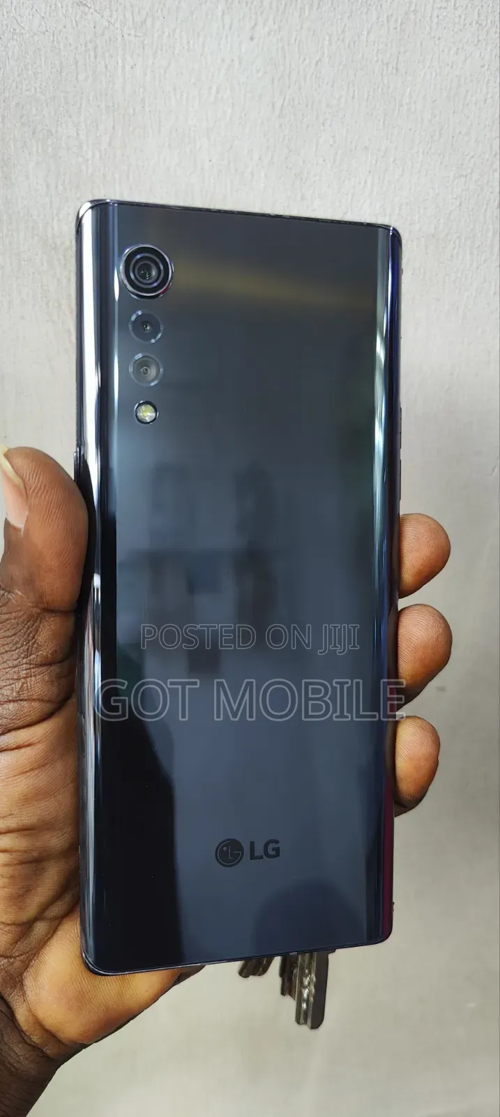 LG Velvet 5G 128 GB Gray