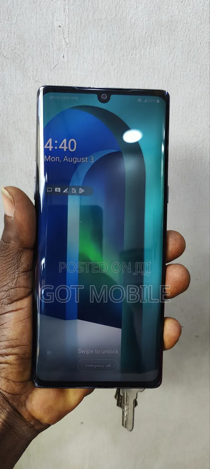 LG Velvet 5G 128 GB Gray