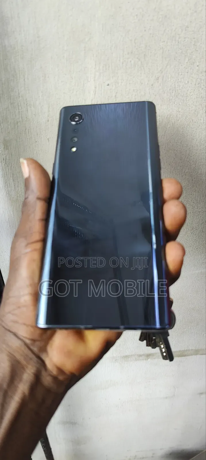 LG Velvet 5G 128 GB Gray