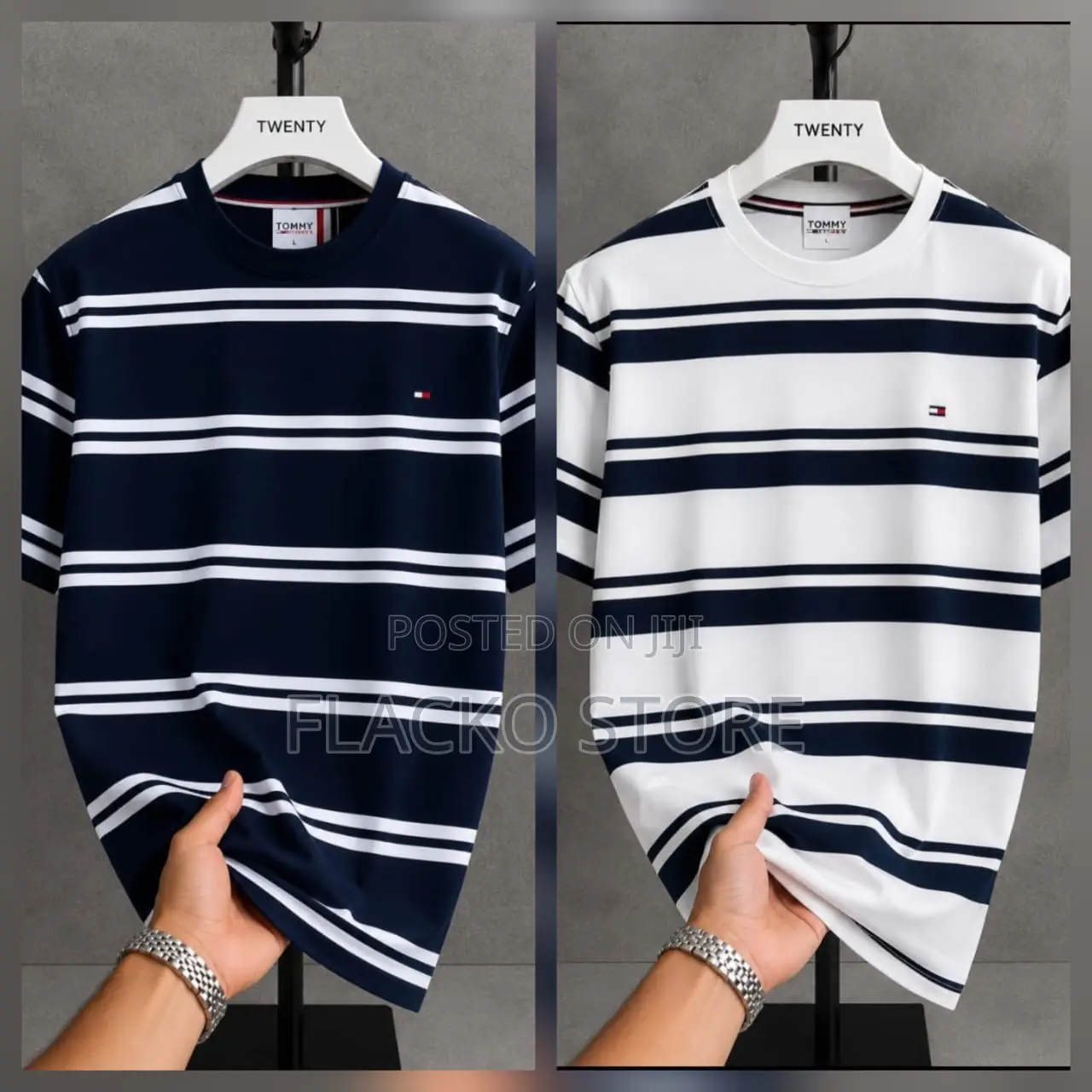 Original Tommy Polo Ralph Lauren Stripes T-Shirts