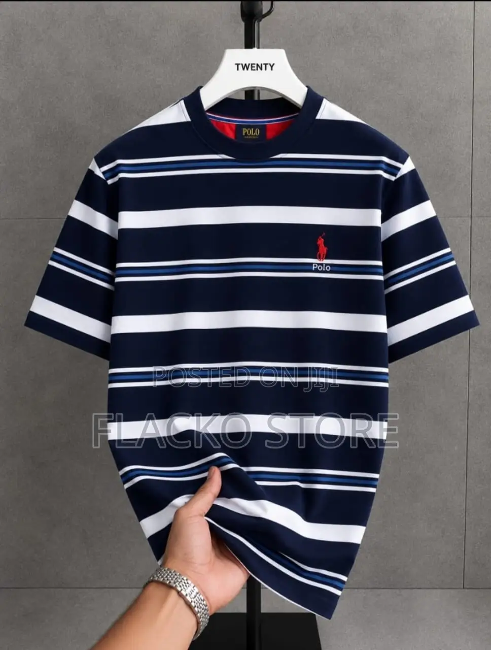 Original Tommy Polo Ralph Lauren Stripes T-Shirts