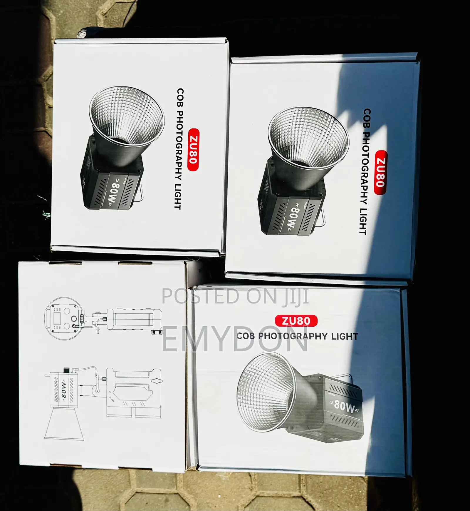 Zu80 Cob Photography Light