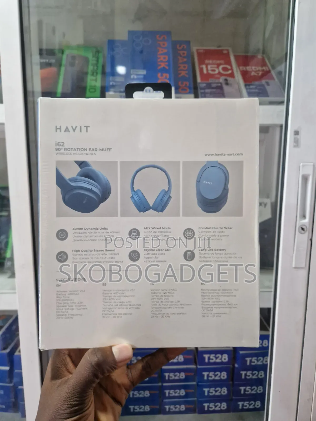 Brand New Havit I62 Wireless Bluetooth Headphones.