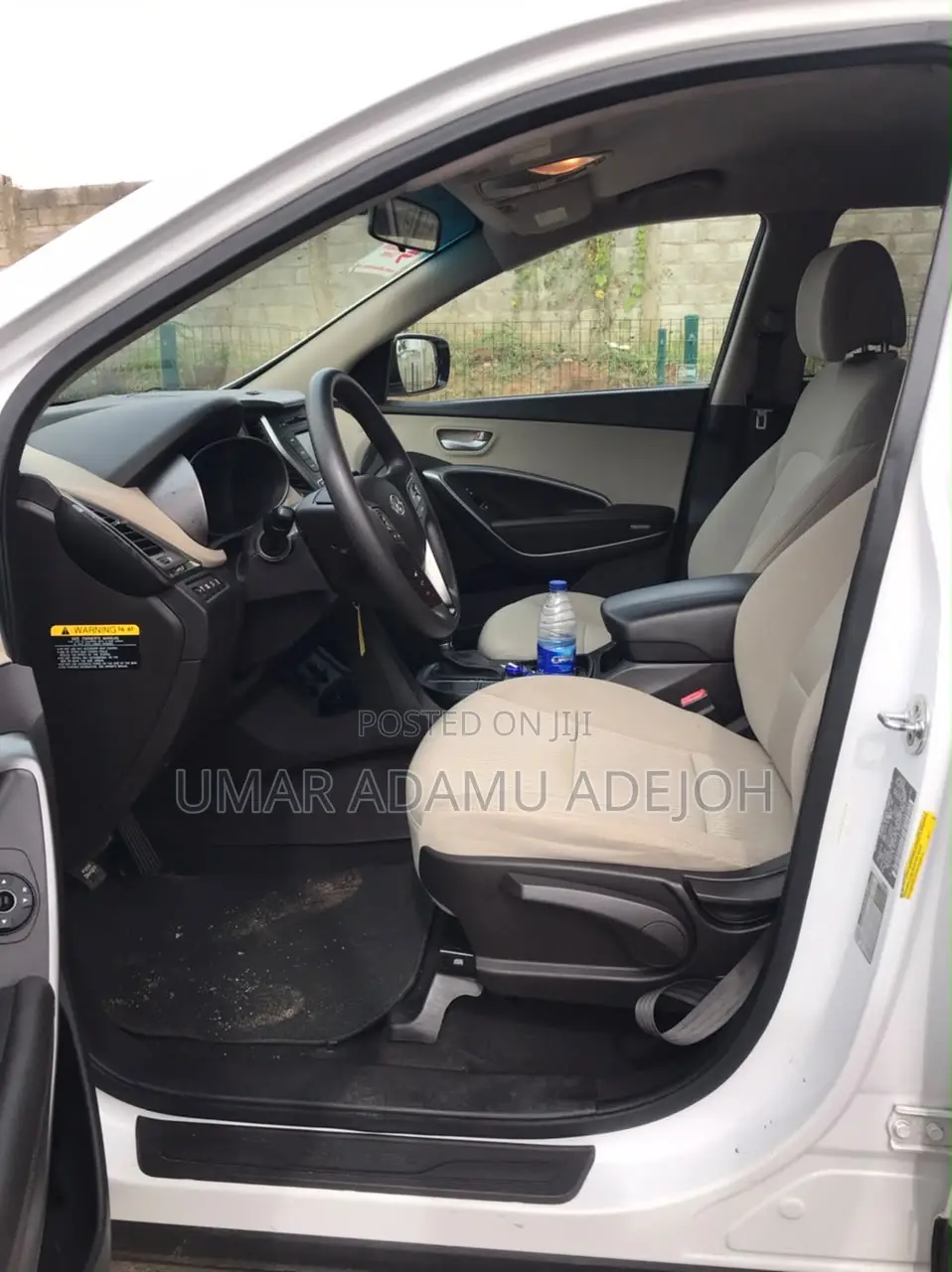 Hyundai Santa Fe 2017 White