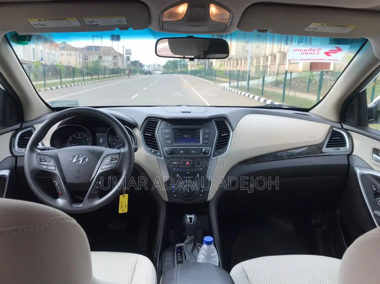 Hyundai Santa Fe 2017 White