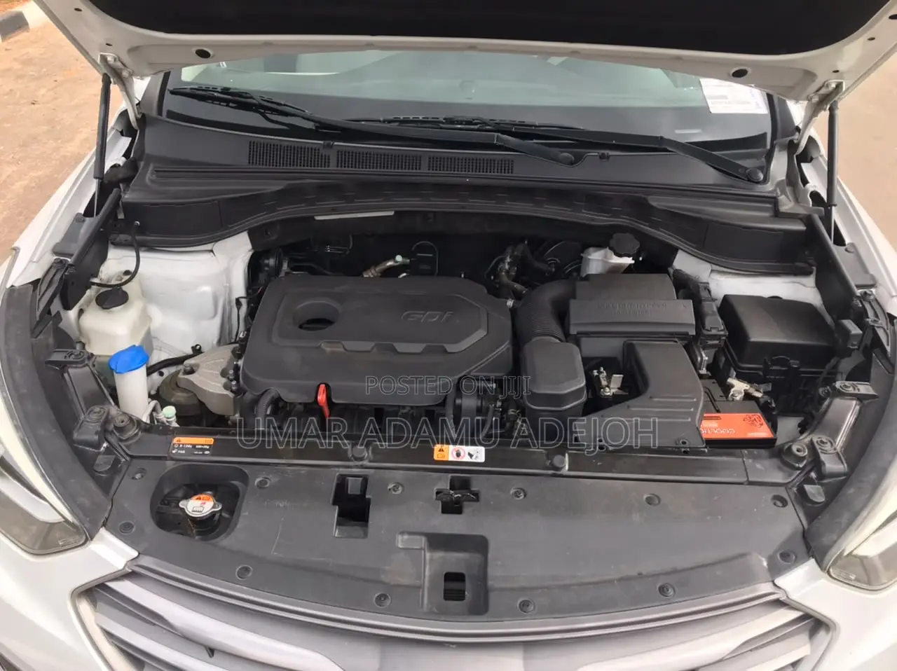 Hyundai Santa Fe 2017 White
