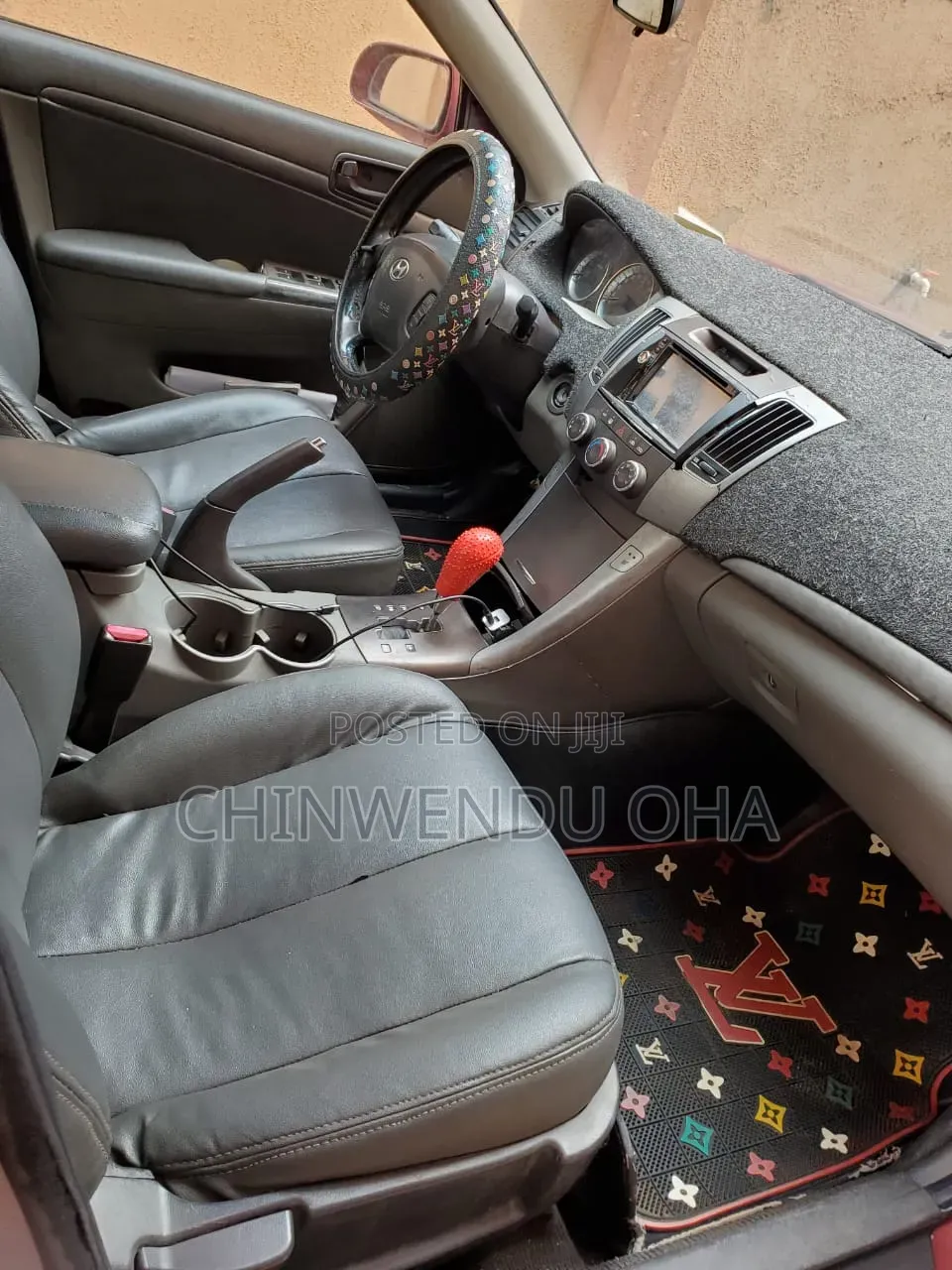 Hyundai Sonata 2008 Red